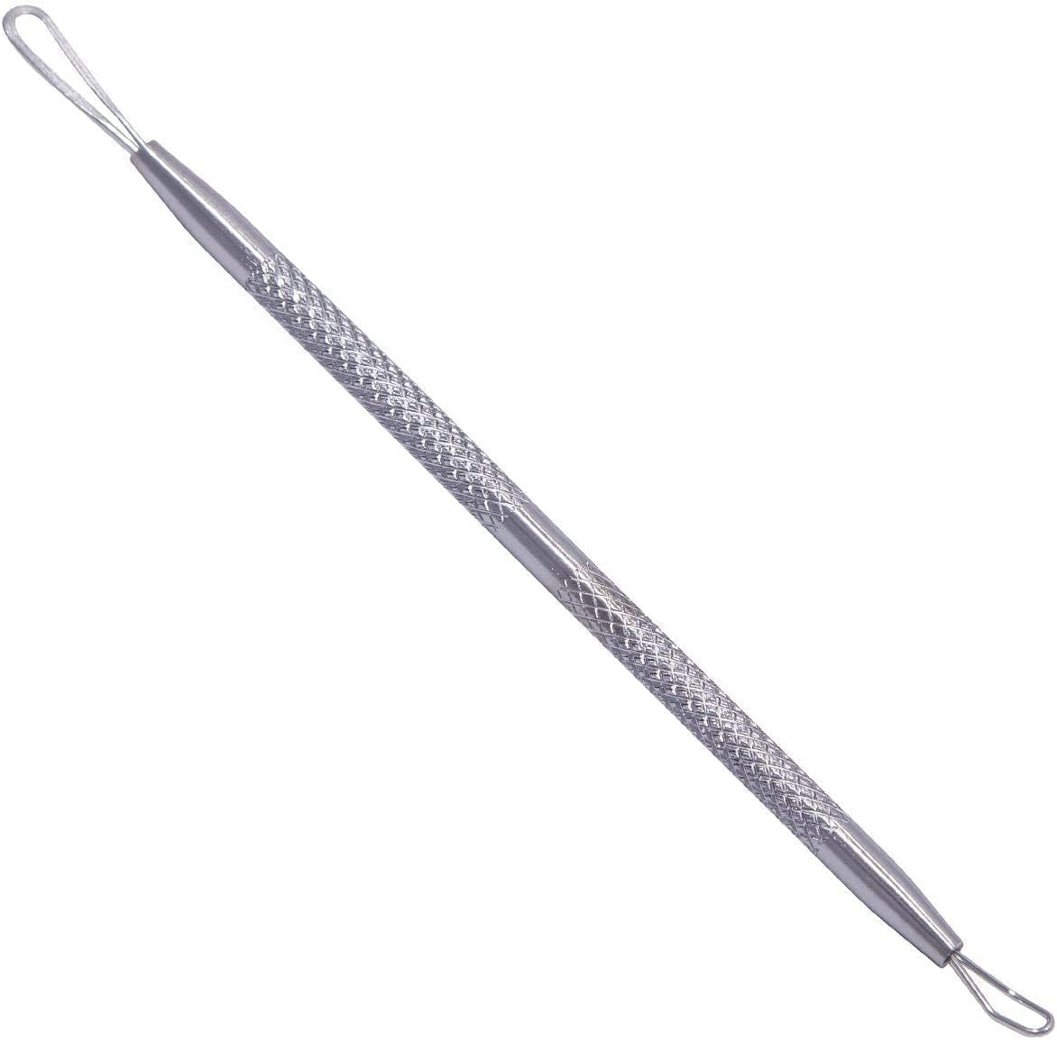 Blackhead Remover Pimple Popper Tool, Acne Comedone Extractor, Blemish Whitehead Zit Removing Tool for Nose Face, Stainless Steel